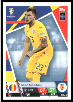 Deian Sorescu, Kartička, Topps Match Attax UEFA EURO 2024, BASE