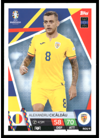 Alexandru Cicâldău, Kartička, Topps Match Attax UEFA EURO 2024, BASE