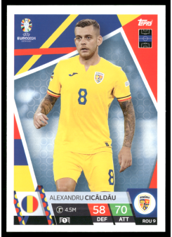 Alexandru Cicâldău, Kartička, Topps Match Attax UEFA EURO 2024, BASE