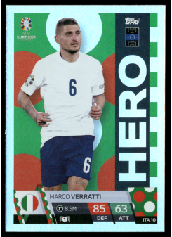 Marco Verratti, Kartička, Topps Match Attax UEFA EURO 2024, BASE