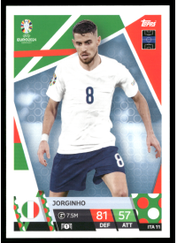 Jorginho, Kartička, Topps Match Attax UEFA EURO 2024, BASE