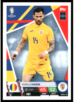 Marius Marin, Kartička, Topps Match Attax UEFA EURO 2024, BASE