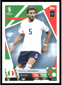 Manuel Locatelli, Kartička, Topps Match Attax UEFA EURO 2024, BASE