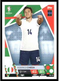 Federico Chiesa, Kartička, Topps Match Attax UEFA EURO 2024, BASE