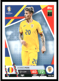 Dennis Man, Kartička, Topps Match Attax UEFA EURO 2024, BASE