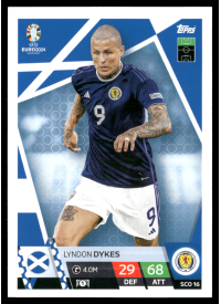 Lyndon Dykes, Kartička, Topps Match Attax UEFA EURO 2024, BASE