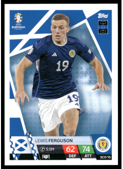 Lewis Ferguson, Kartička, Topps Match Attax UEFA EURO 2024, BASE