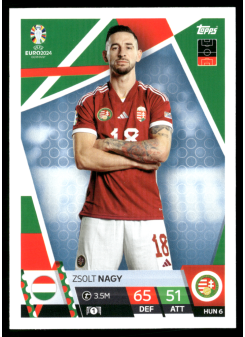Zsolt Nagy, Kartička, Topps Match Attax UEFA EURO 2024, BASE