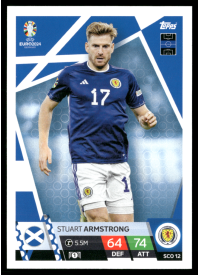 Stuart Armstrong, Kartička, Topps Match Attax UEFA EURO 2024, BASE