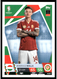 Bendegúz Bolla, Kartička, Topps Match Attax UEFA EURO 2024, BASE