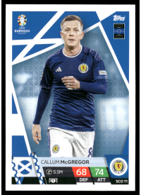 Callum McGregor, Kartička, Topps Match Attax UEFA EURO 2024, BASE