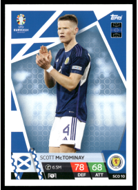 Scott McTominay, Kartička, Topps Match Attax UEFA EURO 2024, BASE