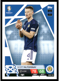 Scott McTominay, Kartička, Topps Match Attax UEFA EURO 2024, BASE