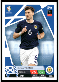Kieran Tierney, Kartička, Topps Match Attax UEFA EURO 2024, BASE
