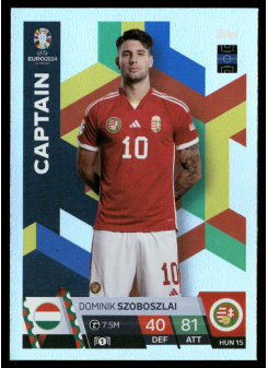 Dominik Szoboszlai, Kartička, Topps Match Attax UEFA EURO 2024, BASE