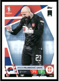 Vanja Milinković-Savić, Kartička, Topps Match Attax UEFA EURO 2024, BASE