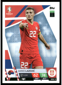 Darko Lazović, Kartička, Topps Match Attax UEFA EURO 2024, BASE