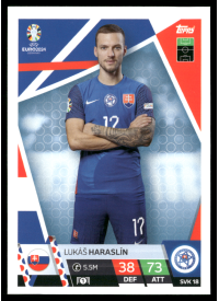 Lukáš Haraslín, Kartička, Topps Match Attax UEFA EURO 2024, BASE