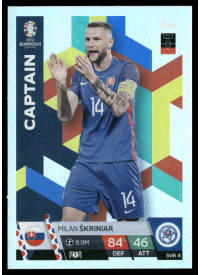 Milan Škriniar, Kartička, Topps Match Attax UEFA EURO 2024, BASE