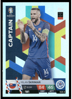 Milan Škriniar, Kartička, Topps Match Attax UEFA EURO 2024, BASE