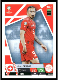 Noah Okafor, Kartička, Topps Match Attax UEFA EURO 2024, BASE
