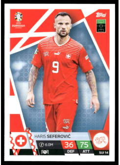 Haris Seferović, Kartička, Topps Match Attax UEFA EURO 2024, BASE