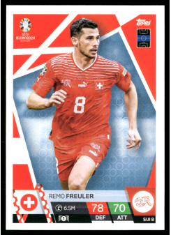 Remo Freuler, Kartička, Topps Match Attax UEFA EURO 2024, BASE