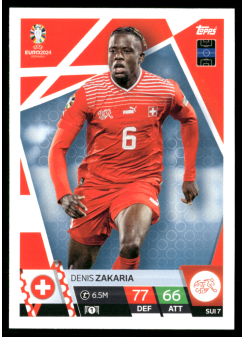 Denis Zakaria, Kartička, Topps Match Attax UEFA EURO 2024, BASE
