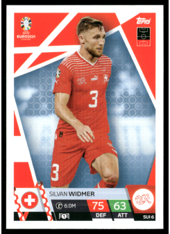 Silvan Widmer, Kartička, Topps Match Attax UEFA EURO 2024, BASE