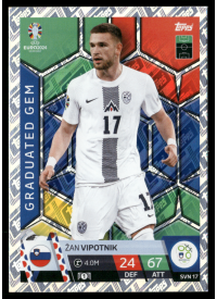 Žan Vipotnik, Kartička, Topps Match Attax UEFA EURO 2024, BASE