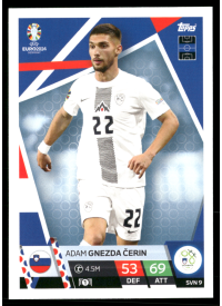 Adam Gnezda Čerin, Kartička, Topps Match Attax UEFA EURO 2024, BASE