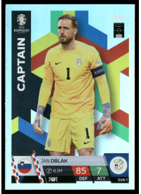 Jan Oblak, Kartička, Topps Match Attax UEFA EURO 2024, BASE