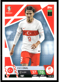 Enes Ünal, Kartička, Topps Match Attax UEFA EURO 2024, BASE