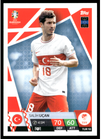 Salih Uçan, Kartička, Topps Match Attax UEFA EURO 2024, BASE