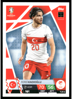 Ferdi Kadıoğlu, Kartička, Topps Match Attax UEFA EURO 2024, BASE