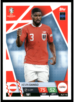 Kevin Danso, Kartička, Topps Match Attax UEFA EURO 2024, BASE