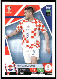 Andrej Kramarić, Kartička, Topps Match Attax UEFA EURO 2024, BASE