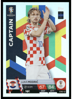 Luka Modrić, Kartička, Topps Match Attax UEFA EURO 2024, BASE