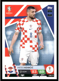 Mateo Kovačić, Kartička, Topps Match Attax UEFA EURO 2024, BASE