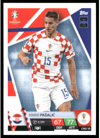 Mario Pašalić, Kartička, Topps Match Attax UEFA EURO 2024, BASE