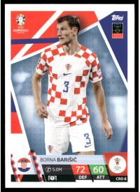 Borna Barišić, Kartička, Topps Match Attax UEFA EURO 2024, BASE
