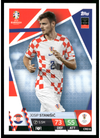 Josip Stanišić, Kartička, Topps Match Attax UEFA EURO 2024, BASE