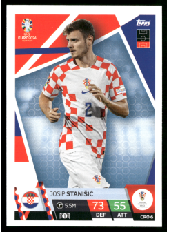 Josip Stanišić, Kartička, Topps Match Attax UEFA EURO 2024, BASE
