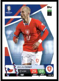 Václav Černý, Kartička, Topps Match Attax UEFA EURO 2024, BASE