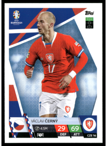 Václav Černý, Kartička, Topps Match Attax UEFA EURO 2024, BASE