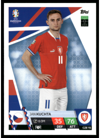 Jan Kuchta, Kartička, Topps Match Attax UEFA EURO 2024, BASE
