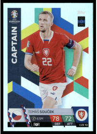 Tomáš Souček, Kartička, Topps Match Attax UEFA EURO 2024, BASE