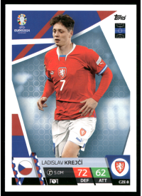 Ladislav Krejčí, Kartička, Topps Match Attax UEFA EURO 2024, BASE