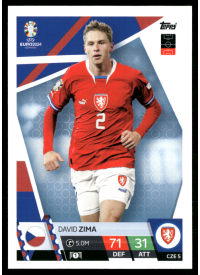 David Zima, Kartička, Topps Match Attax UEFA EURO 2024, BASE