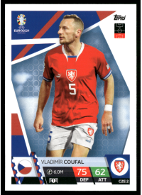 Vladimir Coufal, Kartička, Topps Match Attax UEFA EURO 2024, BASE